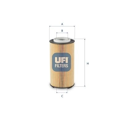 Масляный фильтр UFI 25.239.00 1440071523 F DCZLV изображение 0