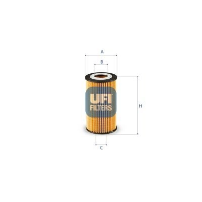Масляный фильтр UFI 1440071525 25.249.00 1Q2P Q изображение 0