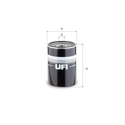 Топливный фильтр UFI 2 2HB8K 1440071621 24.472.00 изображение 0