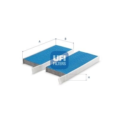 Салонный фильтр UFI 1440071670 B VKBD8 34.173.00
