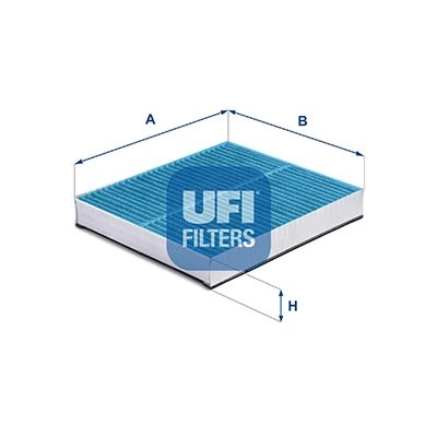 Салонный фильтр UFI 34.320.00 G 12GZ 1440071714