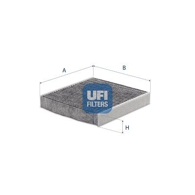 Салонный фильтр UFI 1440071831 S563JI M 54.429.00
