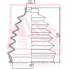 Пыльник шруса ASVA PT81C 2P ASBT-163 1269708167 изображение 0