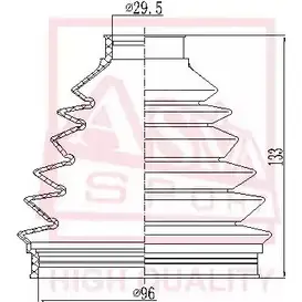Пыльник шруса ASVA ASBT-257 OA PFSS 1269708667