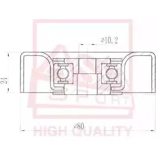 Натяжной ролик приводного ремня ASVA MTBP-001 1269717303 YGG OG