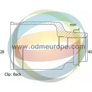 Шрус граната ODM-MULTIPARTS 14-216114 CNYT XC M56KJGL 1270040629