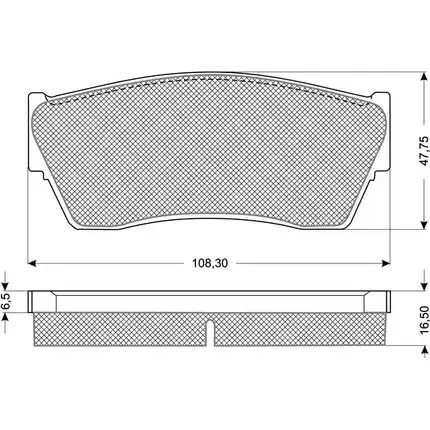 Тормозные колодки, дисковые, комплект PROCODIS FRANCE PF1179 P FLEPJZ 1U3Q2 1270200336 изображение 0