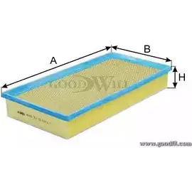 Воздушный фильтр GOODWILL Z70FX 1270293364 AG 465 8 QAKK81