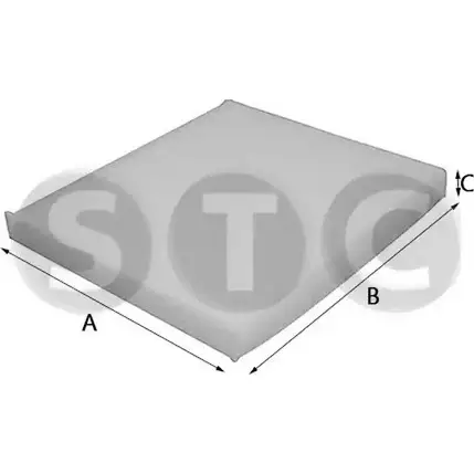 Салонный фильтр STC SU RMZUU T420070 1270441026 WQ1MY