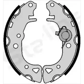 Тормозные колодки, комплект STARLINE S GXW42C BC 04940 1270641638 3051LR1 изображение 0