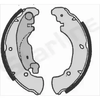Тормозные колодки, комплект STARLINE TSZV6C 6Z 004 1270642004 BC 07160