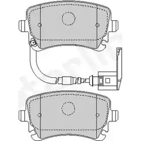 Тормозные колодки, дисковые, комплект STARLINE 1270653170 77CC B CK9F1Z BD S826P