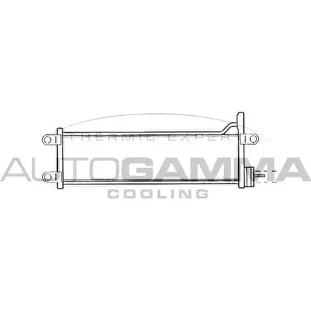 Масляный радиатор двигателя AUTOGAMMA 1271083540 E UAJE2 XAL4PF 101879 изображение 0