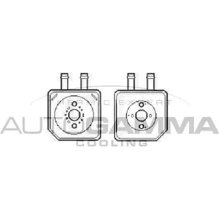 Масляный радиатор двигателя AUTOGAMMA T6D82J5 Z ELG3 1271098058 104799