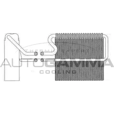 Испаритель кондиционера AUTOGAMMA 112187 NEJWM ZI P3Q 1271112078 изображение 0