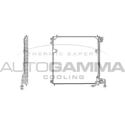 Радиатор кондиционера AUTOGAMMA 1271114062 GJ2 D57X HLU1I 304514 изображение 0