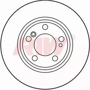 Тормозной диск RIW S61CK O FC991 1271371714 EHCXV изображение 0