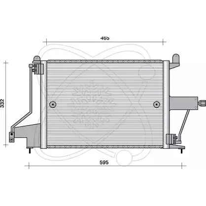 Радиатор кондиционера ELECTRO AUTO 1271524804 30O0024 4 LWVL SAI76 изображение 0