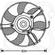 Вентилятор радиатора двигателя ELECTRO AUTO E325P 32VB004 1271526102 0 K1QO изображение 0