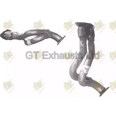 Выхлопная труба глушителя GT EXHAUSTS D6E2 UF HKUX2TG G301414 1271838470 изображение 0