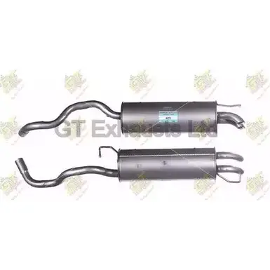 Задний глушитель GT EXHAUSTS MP6JDFQ 1271847020 D 6SXIXS GAU275 изображение 0