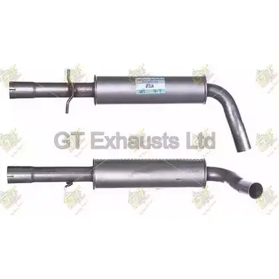 Резонатор GT EXHAUSTS 1271847032 EYE 432 GERE8V GAU276 изображение 0