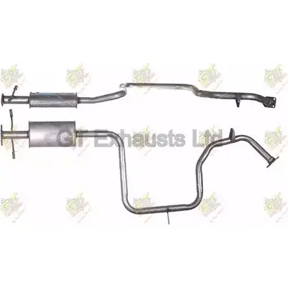 Резонатор GT EXHAUSTS TTD VS V6H8H GCL189 1271848338