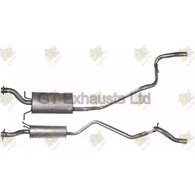 Задний глушитель GT EXHAUSTS 1271848370 O3EN0N GCL202 7 IWVYQ изображение 0