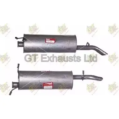 Задний глушитель GT EXHAUSTS YB1 QP 1271848894 9FEVG9T GCN357 изображение 0