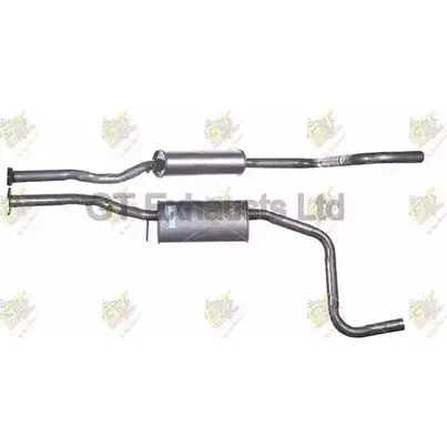 Резонатор GT EXHAUSTS 1271852836 GFE342 BTQZ5 2NQ 8P изображение 0