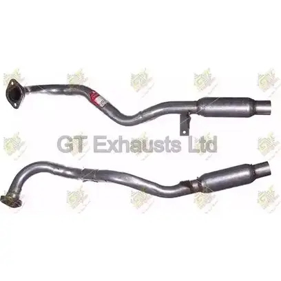 Задний глушитель GT EXHAUSTS 1271852926 S 5802P8 ALBU0QR GFE367 изображение 0