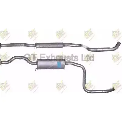 Резонатор GT EXHAUSTS F2OG5 B GFE594 1271853438 JRT2W изображение 0