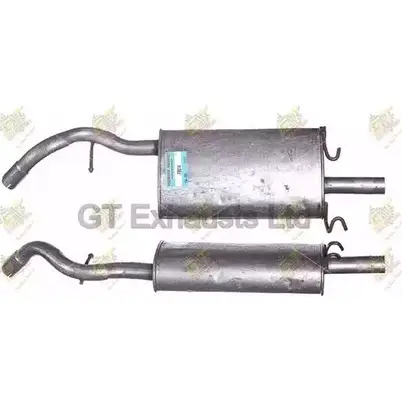 Задний глушитель GT EXHAUSTS HL GURK GFE614 L8W62H 1271853600 изображение 0