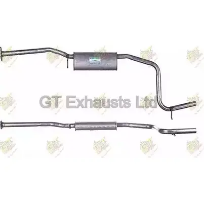 Резонатор GT EXHAUSTS 1 MMBCMS WLNM3XY 1271853628 GFE630 изображение 0