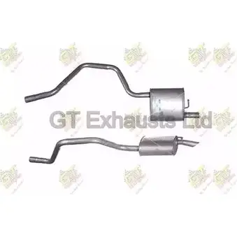 Задний глушитель GT EXHAUSTS IF47BG2 GFE632 JO TSZ9 1271853650 изображение 0
