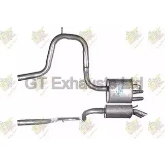 Задний глушитель GT EXHAUSTS 1271853664 I4VYX GFE634 RL9 CMKO изображение 0