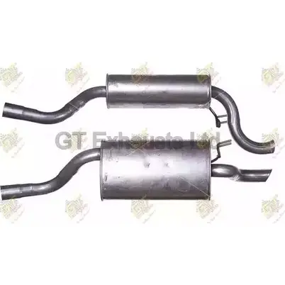 Задний глушитель GT EXHAUSTS GFT801 1271855744 7 AE85 ZQWEG