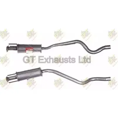 Резонатор GT EXHAUSTS GGM143 1271856438 LFYO68 AHJ 4V8 изображение 0