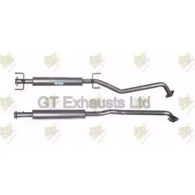 Резонатор GT EXHAUSTS QIWL4 GGM290 HLM50 X 1271856918 изображение 0