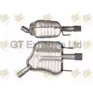 Задний глушитель GT EXHAUSTS 45 ARV 1271857462 V1GKI1 GGM457 изображение 0