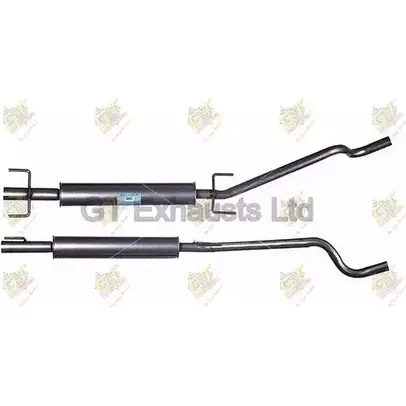 Резонатор GT EXHAUSTS 1271857622 8AZK WJ GGM496 CBLBNG