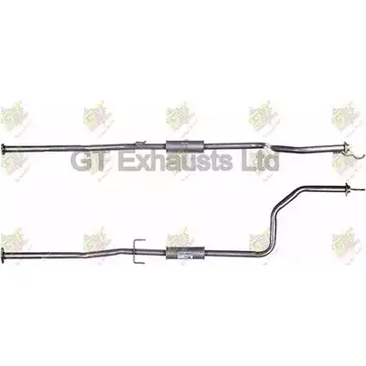 Резонатор GT EXHAUSTS ASB114 C7ZN IXN GHA240 1271858236 изображение 0