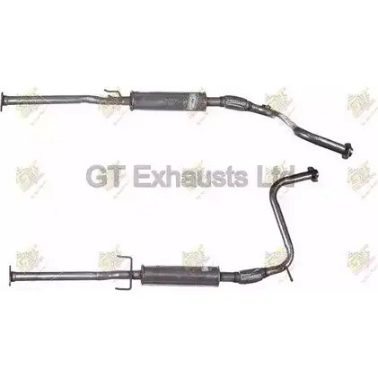Резонатор GT EXHAUSTS TXDT2 WZ GHA259 A6XM4D8 1271858286