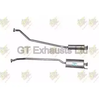 Резонатор GT EXHAUSTS 1271858378 GHA332 ET5LSDO 6F RWA