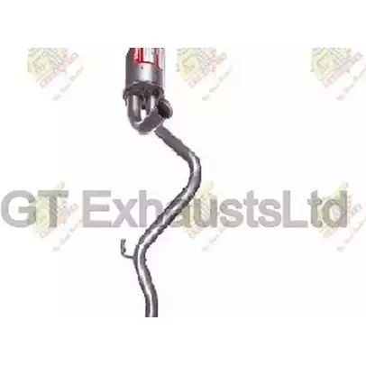 Задний глушитель GT EXHAUSTS 0T 26Q GLR146 56K4XZ 1271859488