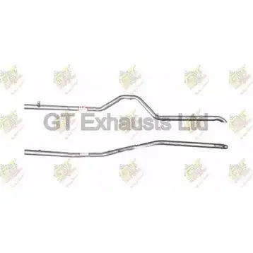 Выхлопная труба глушителя GT EXHAUSTS 1271860238 3O27 V7L BZCD1CG GMZ213 изображение 0
