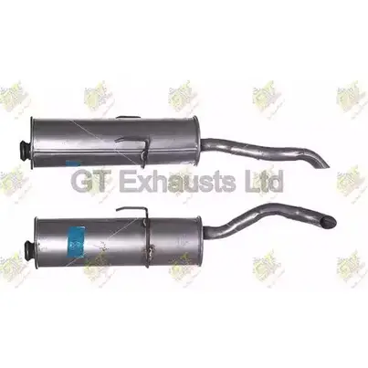 Задний глушитель GT EXHAUSTS QKQMCA V B18CGQI 1271860608 GPG161