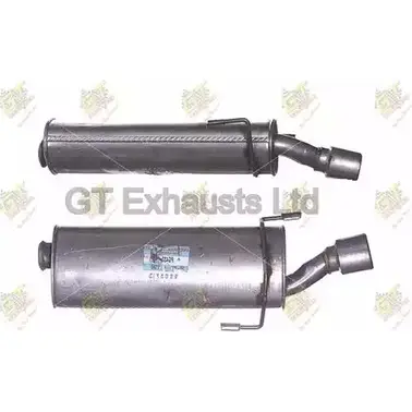 Задний глушитель GT EXHAUSTS CD2 L7 1271860906 GPG433 MDZXLFO изображение 0