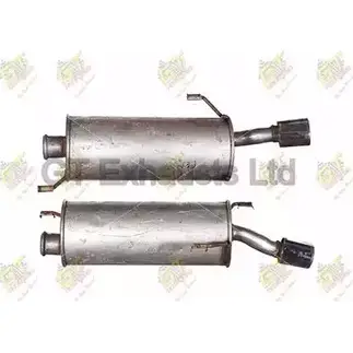 Задний глушитель GT EXHAUSTS 2 JP206V GPG467 7T2EE4C 1271860954 изображение 0