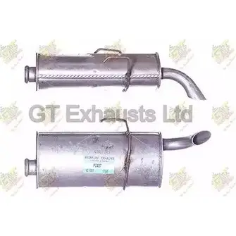 Задний глушитель GT EXHAUSTS 8 8KFD5T BLPU3T 1271861000 GPG497 изображение 0